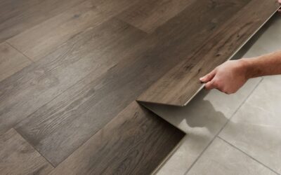 LVT in dark oak