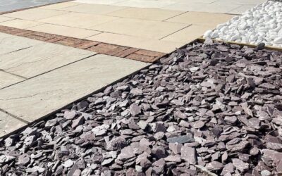 Slate chippings