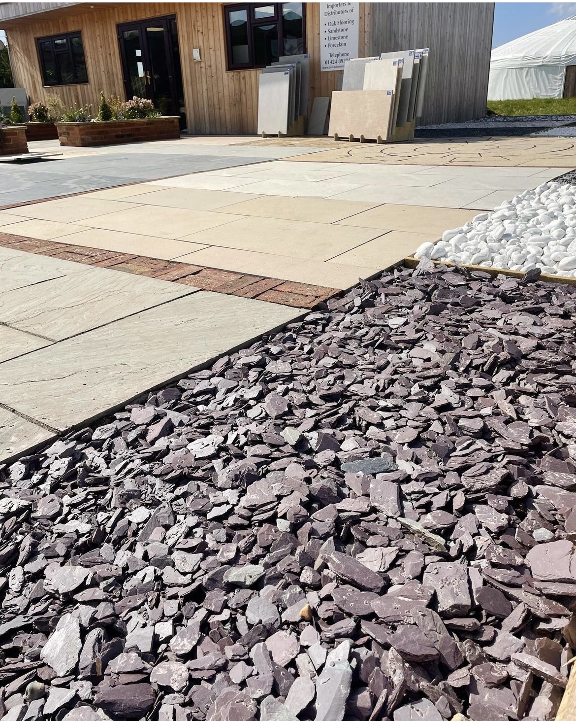 Slate chippings Aviva Stone Sussex