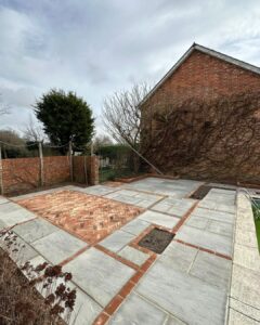Sandstone with Herringbone Bricks 3