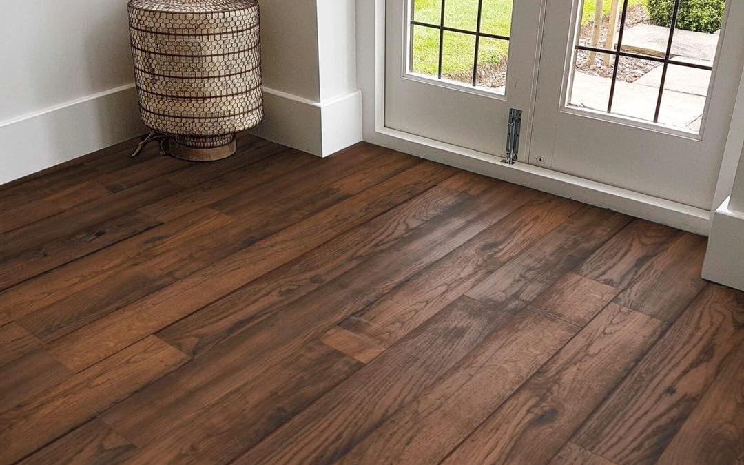 Engineered or real wood flooring
